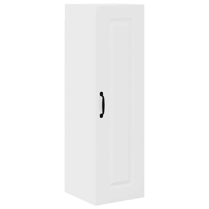 Kitchen Wall Cabinet Glossy Look White 30 X 31 X 100 Cm Nnaipn