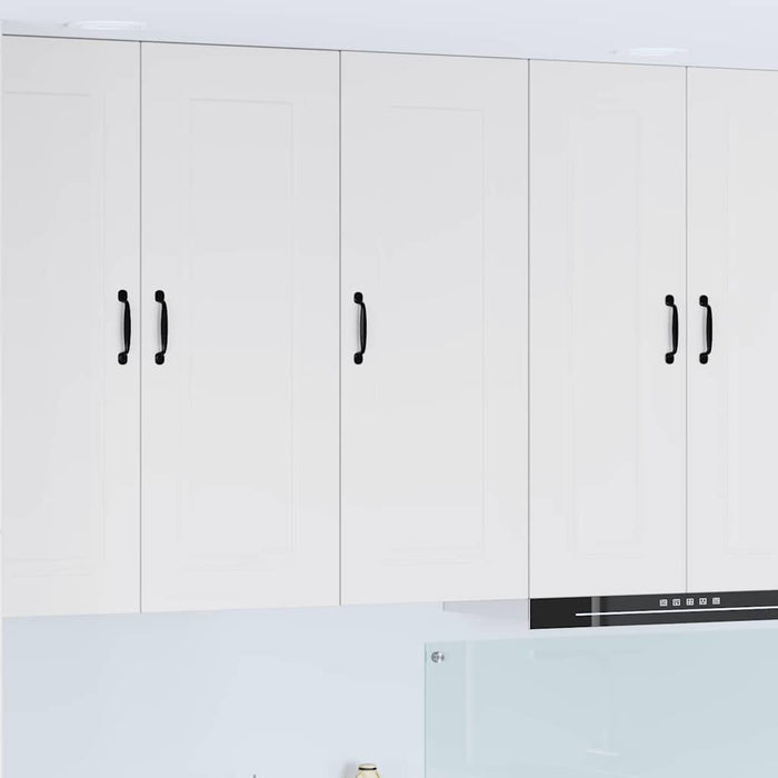 Kitchen Wall Cabinet White 40 X 31 X 100 Cm Engineered Wood Nnaila