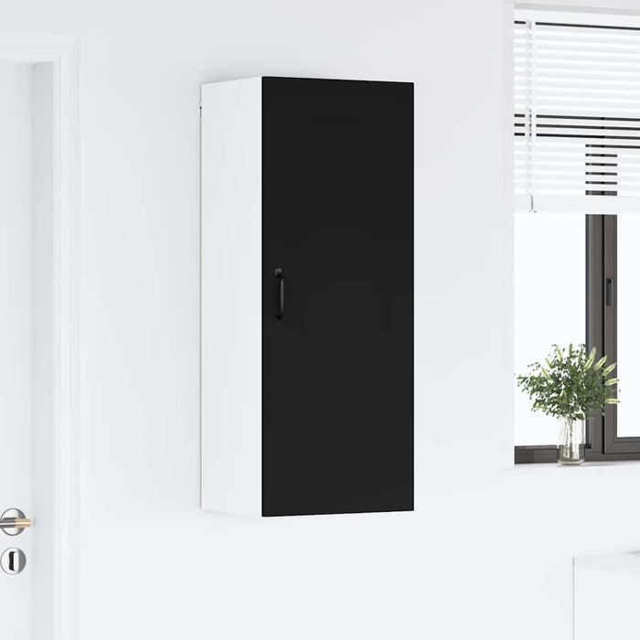 Kitchen Wall Cabinet Black 40 X 31 X 100 Cm Engineered Wood Nnailp