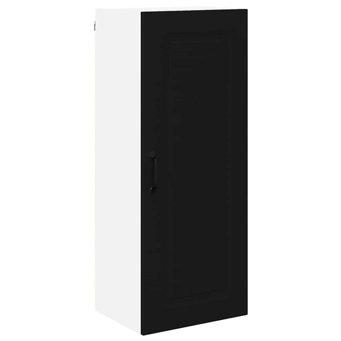 Kitchen Wall Cabinet Black 40 X 31 X 100 Cm Engineered Wood Nnailp