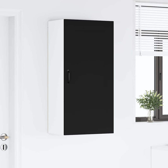 Kitchen Wall Cabinet Black 50 X 31 X 100 Cm Engineered Wood Nnaiip