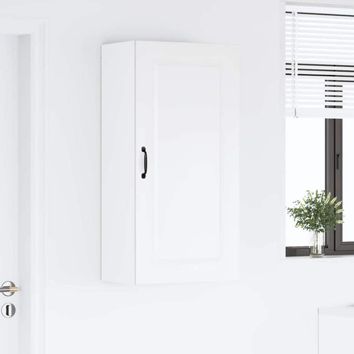 Kitchen Wall Cabinet Glossy Look White 50 X 31 X 100 Cm Nnaiin