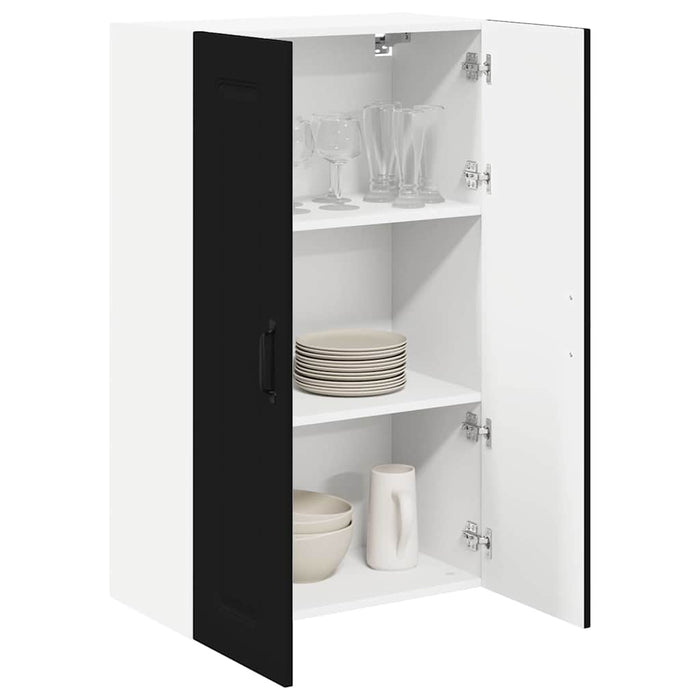 Kitchen Wall Cabinet Black 60 X 31 X 100 Cm Engineered Wood Nnainp