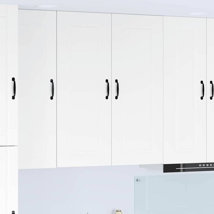 Kitchen Wall Cabinet White 80 X 31 X 100 Cm Engineered Wood Nnaika