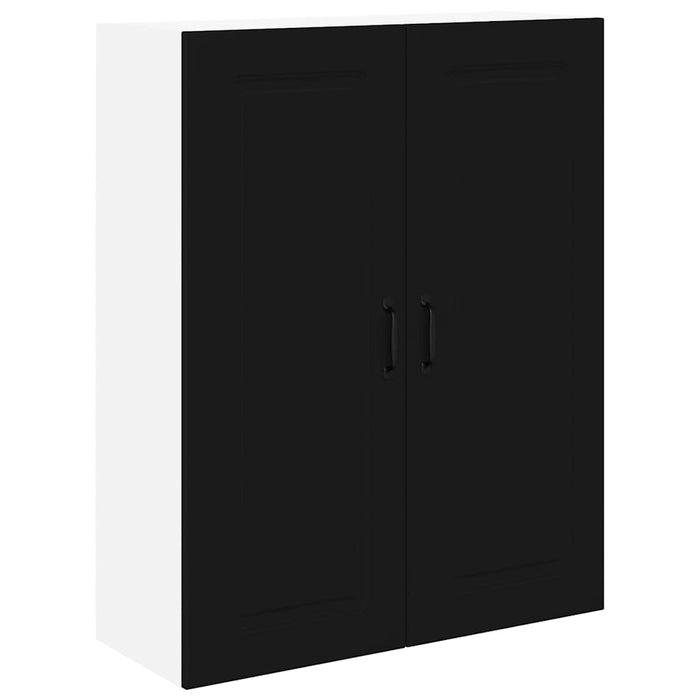 Kitchen Wall Cabinet Black 80 X 31 X 100 Cm Engineered Wood Nnaikp