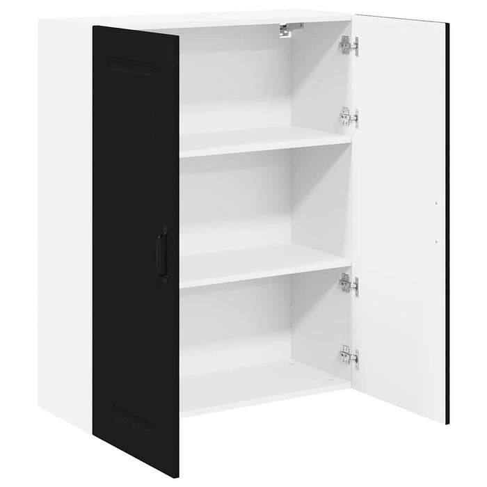 Kitchen Wall Cabinet Black 80 X 31 X 100 Cm Engineered Wood Nnaikp