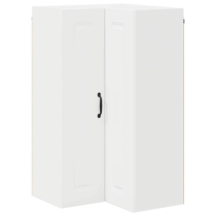 Kitchen Wall Cabinet White 57 X 57 X 100 Cm Engineered Wood Nnanoa