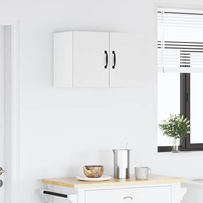 Kitchen Wall Cabinet With Shelf 2 Pcs White 30 X 31 X 40 Cm Nnanpp