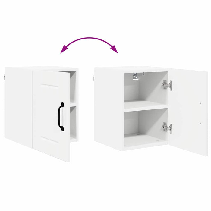 Kitchen Wall Cabinet Glossy Look White 30 X 31 X 40 Cm Nnanlx