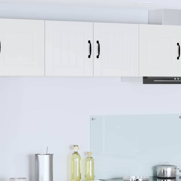 Kitchen Wall Cabinet With Shelf 2 Pcs White 40 X 31 X 40 Cm Nnanip