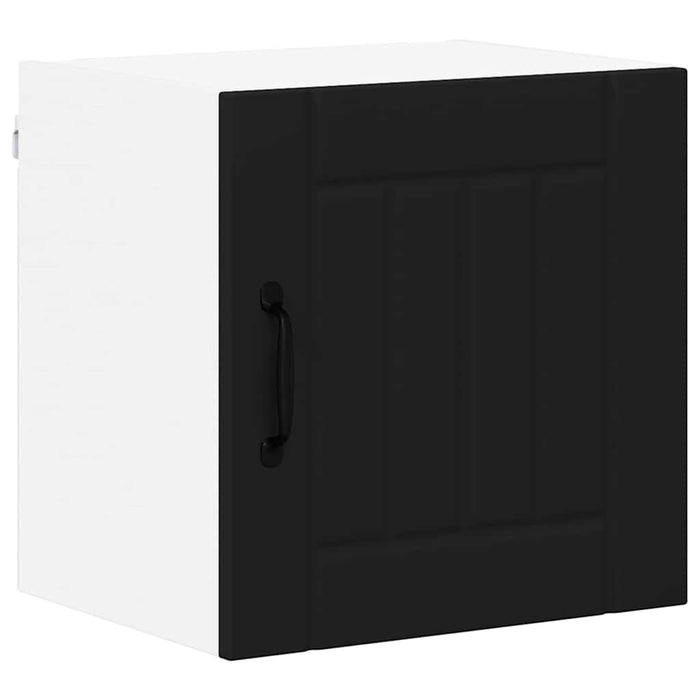 Kitchen Wall Cabinet Black 40 X 31 X 40 Cm Engineered Wood Nnanil