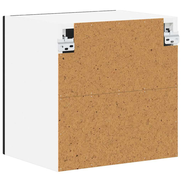 Kitchen Wall Cabinet Black 40 X 31 X 40 Cm Engineered Wood Nnanil