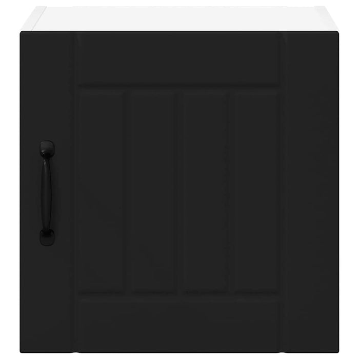 Kitchen Wall Cabinet Black 40 X 31 X 40 Cm Engineered Wood Nnanil