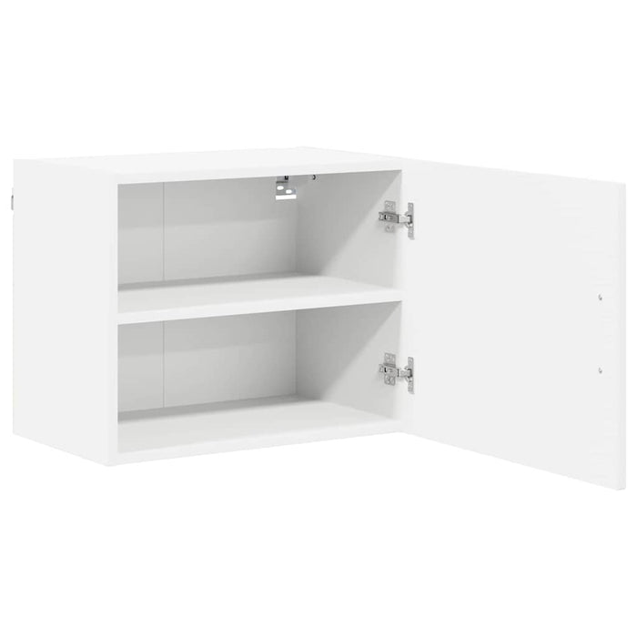 Kitchen Wall Cabinet With Shelf 2 Pcs White 50 X 31 X 40 Cm Nnankp
