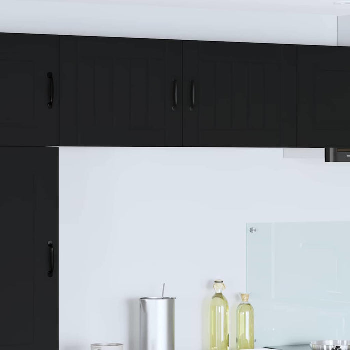 Kitchen Wall Cabinet Black 50 X 31 X 40 Cm Engineered Wood Nnankl