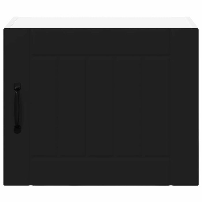 Kitchen Wall Cabinet With Shelf 2 Pcs Black 50 X 31 X 40 Cm Nnanki