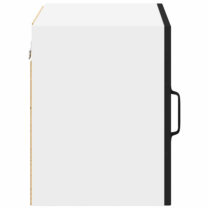 Kitchen Wall Cabinet With Shelf 2 Pcs Black 50 X 31 X 40 Cm Nnanki