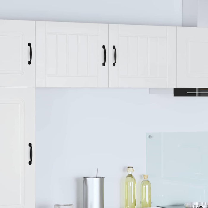 Kitchen Wall Cabinet Glossy Look White 50 X 31 X 40 Cm Nnakbx