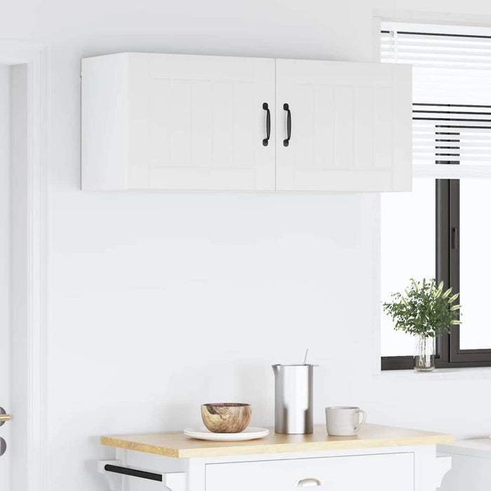 Kitchen Wall Cabinet Glossy Look White 50 X 31 X 40 Cm Nnakbx