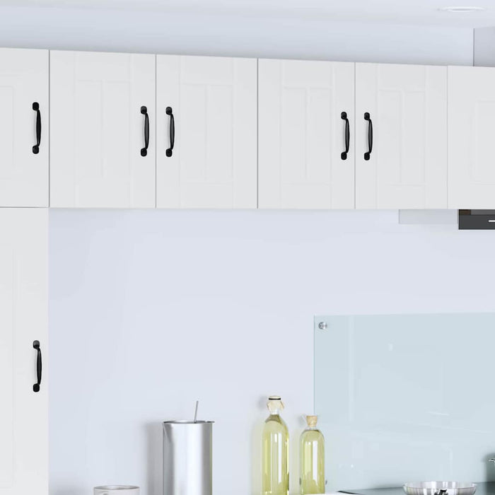 Kitchen Wall Cabinet With Shelf 2 Pcs White 60 X 31 X 40 Cm Nnakop