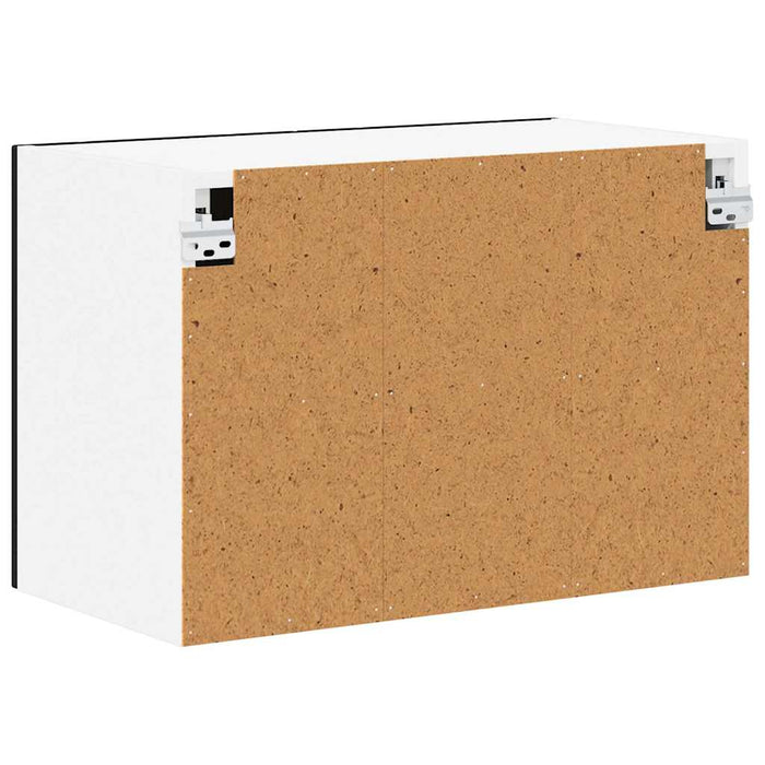 Kitchen Wall Cabinet Black 60 X 31 X 40 Cm Engineered Wood Nnakol