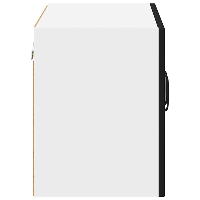 Kitchen Wall Cabinet Black 60 X 31 X 40 Cm Engineered Wood Nnakol