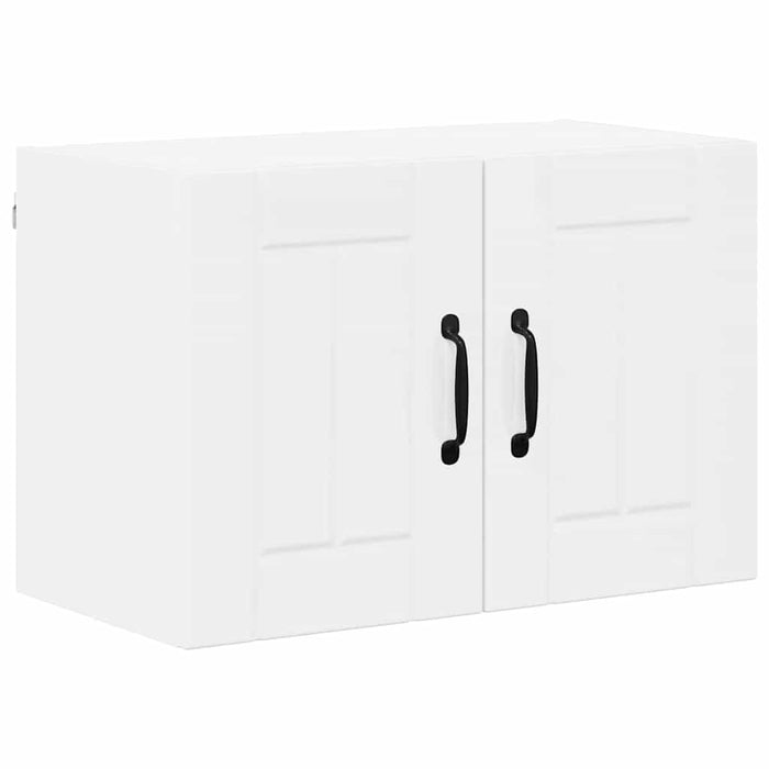Kitchen Wall Cabinet With Door Glossy Look White 60 X 31 X 40 Cm Nnakxx