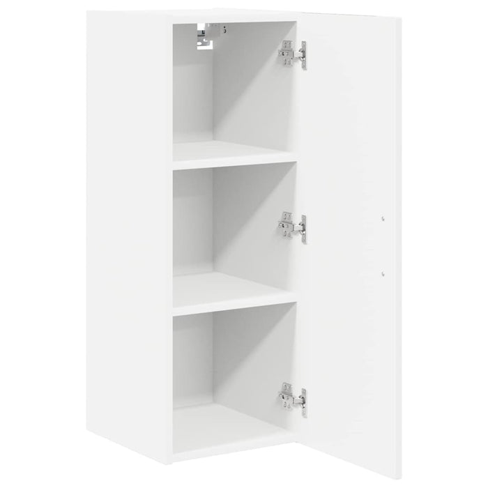 Kitchen Wall Cabinet White 30 X 31 X 80 Cm Engineered Wood Nnpbbp