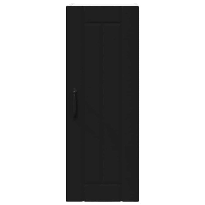 Kitchen Wall Cabinet Black 30 X 31 X 80 Cm Engineered Wood Nnpbbi