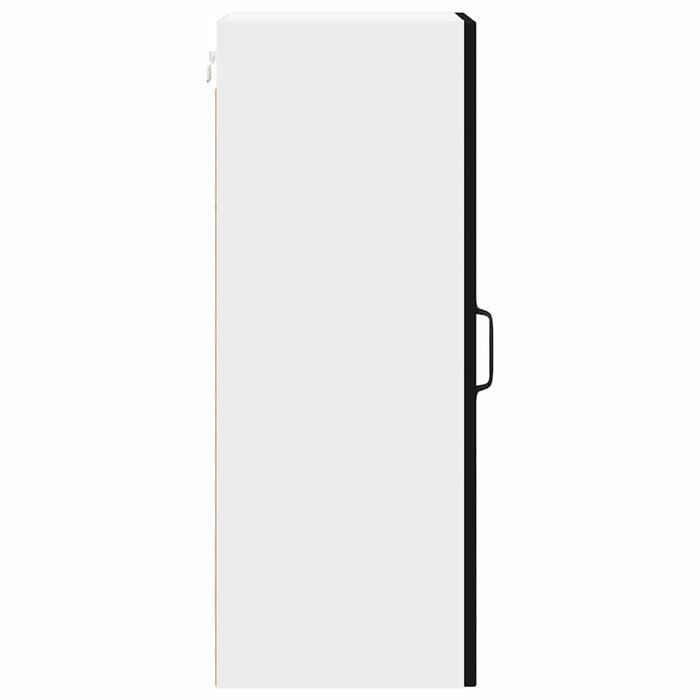 Kitchen Wall Cabinet With Shelf 2 Pcs Black 30 X 31 X 80 Cm Nnpbbn