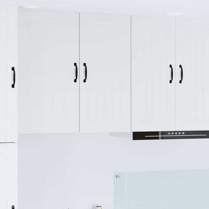 Kitchen Wall Cabinet White 40 X 31 X 80 Cm Engineered Wood Nnpbxp