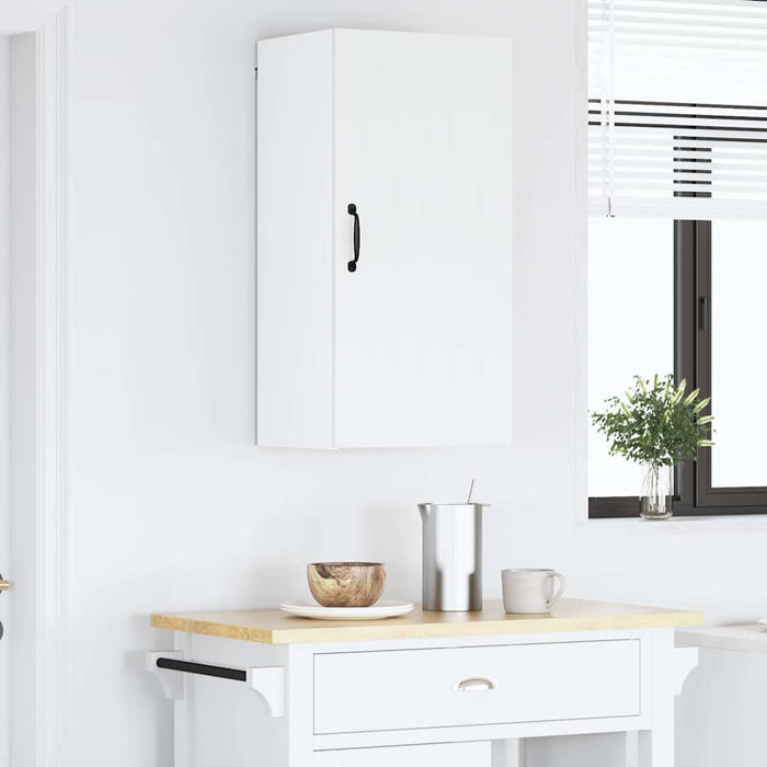 Kitchen Wall Cabinet White 40 X 31 X 80 Cm Engineered Wood Nnpbxp