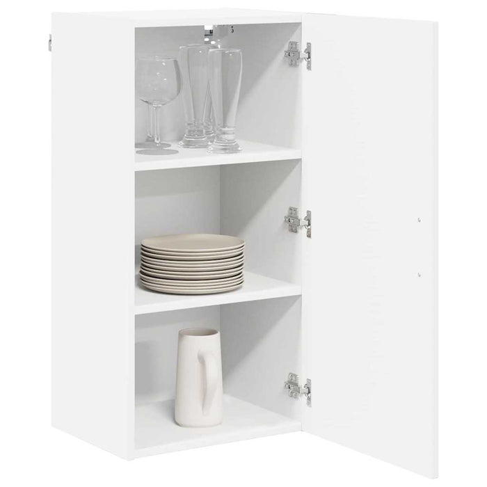 Kitchen Wall Cabinet White 40 X 31 X 80 Cm Engineered Wood Nnpbxp