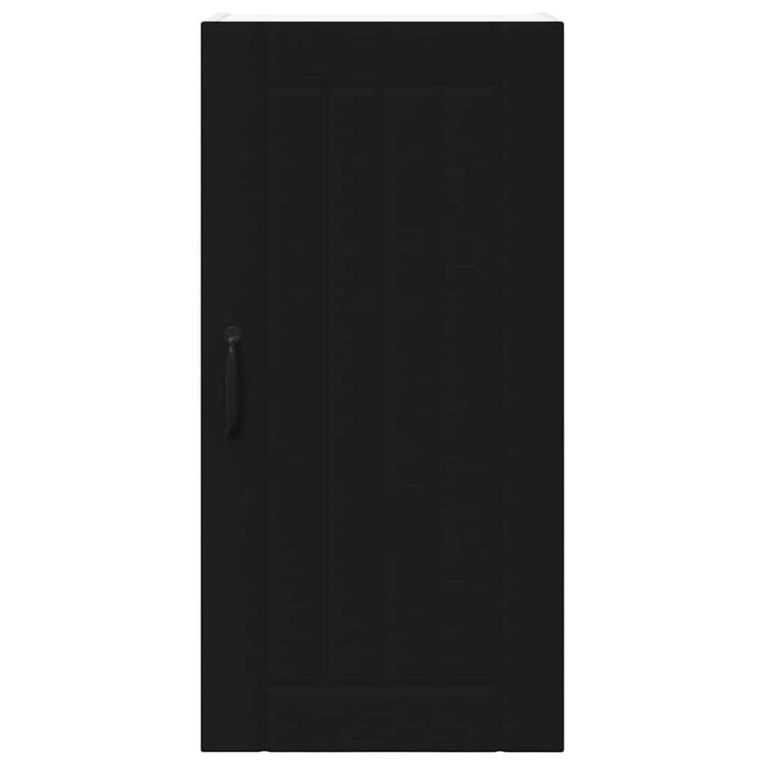 Kitchen Wall Cabinet Black 40 X 31 X 80 Cm Engineered Wood Nnpbxl