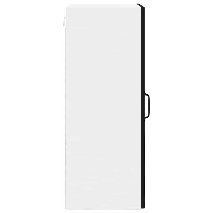 Kitchen Wall Cabinet Black 40 X 31 X 80 Cm Engineered Wood Nnpbxl