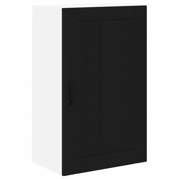 Kitchen Wall Cabinet Black 50 X 31 X 80 Cm Engineered Wood Nnpbtl
