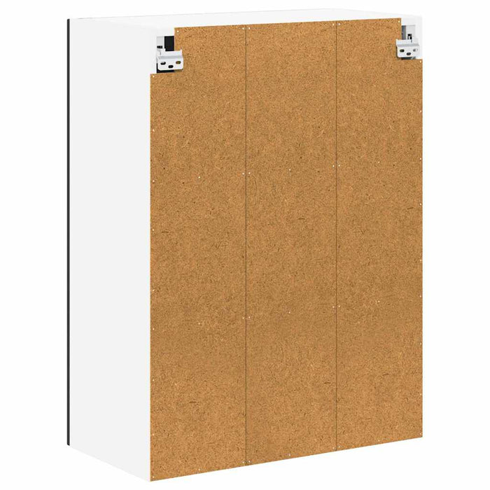 Kitchen Wall Cabinet Black 60 X 31 X 80 Cm Engineered Wood Nnpbal