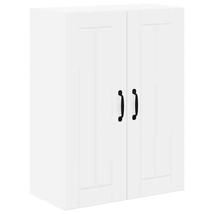 Kitchen Wall Cabinet Glossy Look White 60 X 31 X 80 Cm Nnpbak