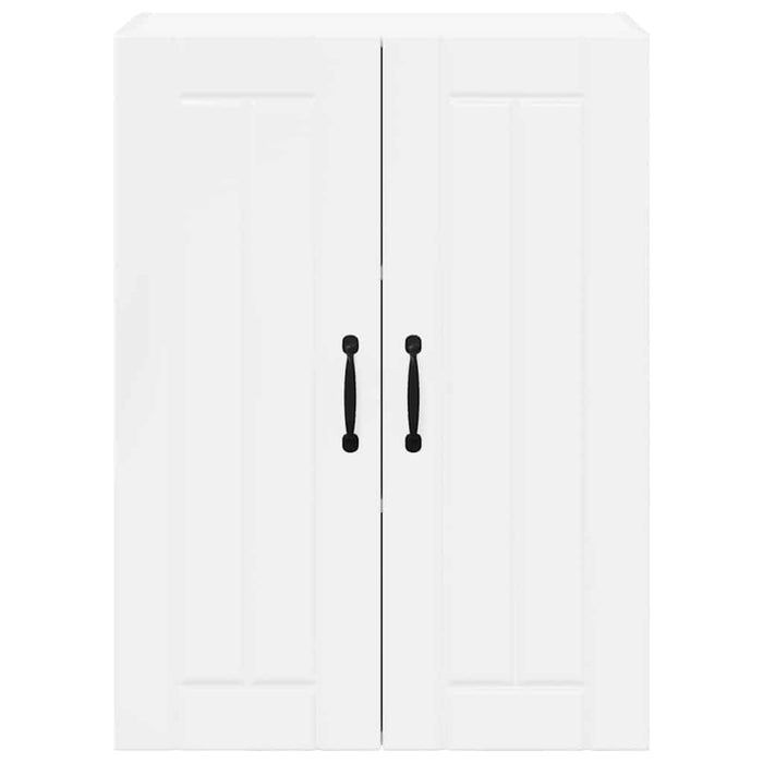 Kitchen Wall Cabinet Glossy Look White 60 X 31 X 80 Cm Nnpbak