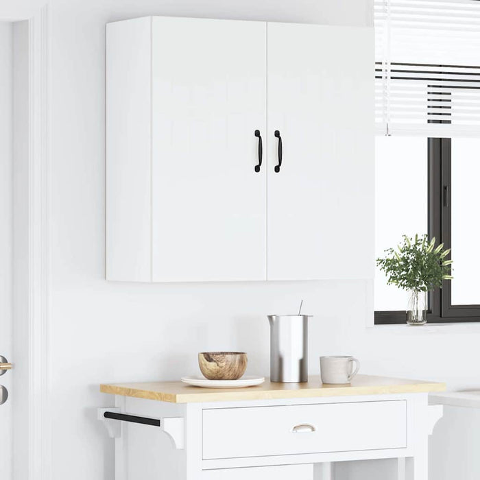 Kitchen Wall Cabinet White 80 X 31 X 80 Cm Engineered Wood Nnpbpp