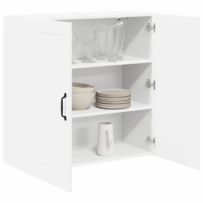 Kitchen Wall Cabinet White 80 X 31 X 80 Cm Engineered Wood Nnpbpp