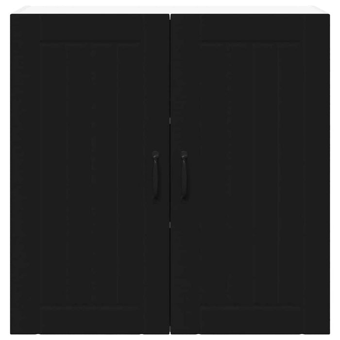 Kitchen Wall Cabinet Black 80 X 31 X 80 Cm Engineered Wood Nnpbpl
