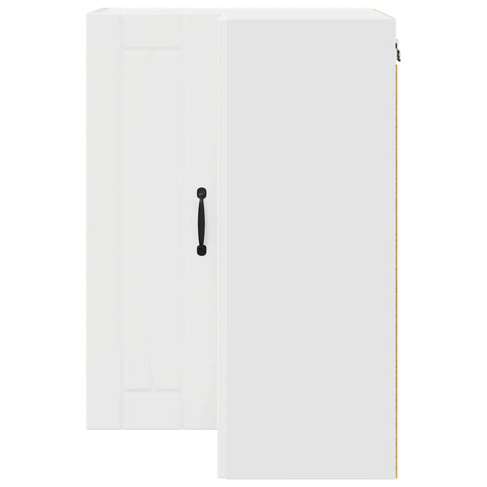 Kitchen Wall Cabinet White 57 X 57 X 80 Cm Engineered Wood Nnpbip