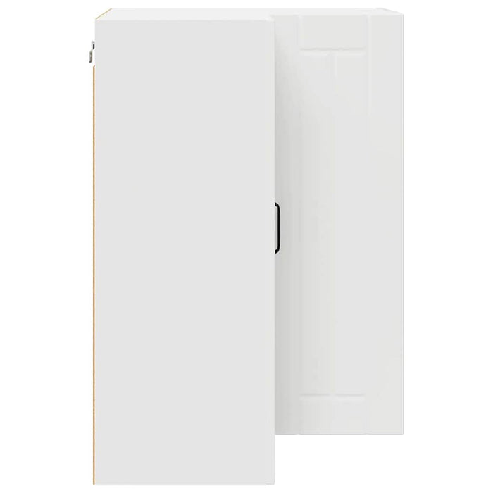 Kitchen Wall Cabinet White 57 X 57 X 80 Cm Engineered Wood Nnpbip