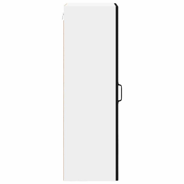 Kitchen Wall Cabinet Black 40 X 31 X 100 Cm Engineered Wood Nnpbkl