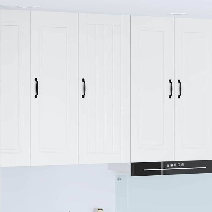 Kitchen Wall Cabinet White 40 X 31 X 100 Cm Engineered Wood Nnpoop