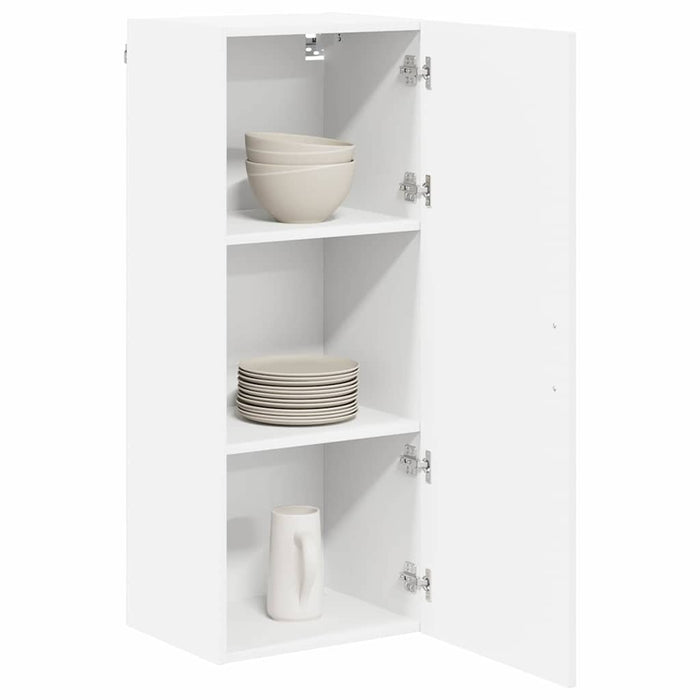 Kitchen Wall Cabinet White 40 X 31 X 100 Cm Engineered Wood Nnpoop