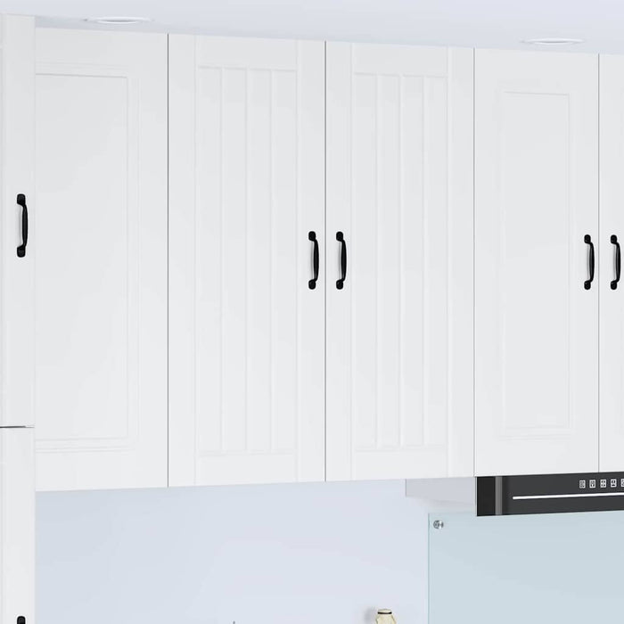 Kitchen Wall Cabinet White 80 X 31 X 100 Cm Engineered Wood Nnpoap