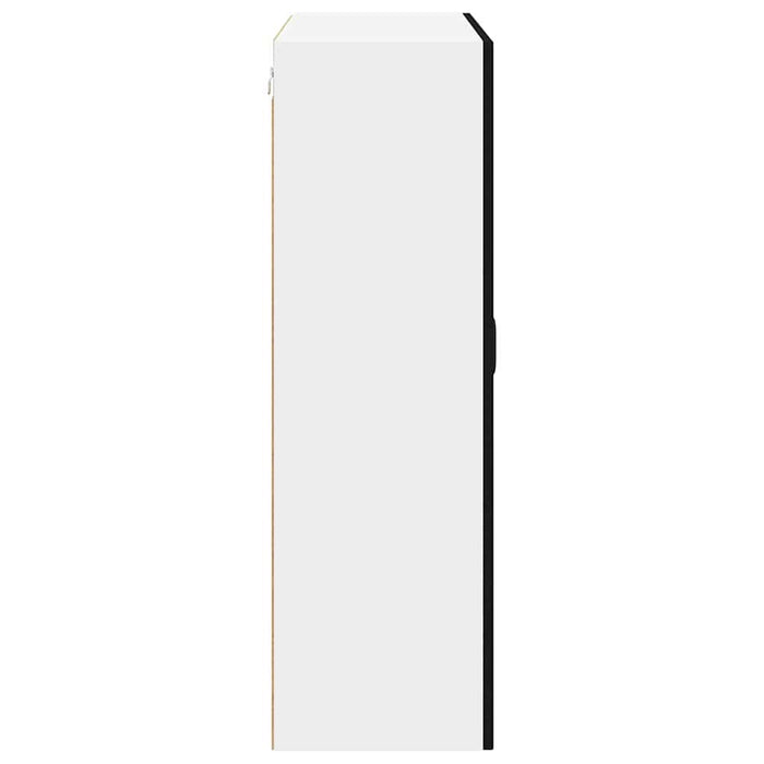 Kitchen Wall Cabinet Black 80 X 31 X 100 Cm Engineered Wood Nnpoal