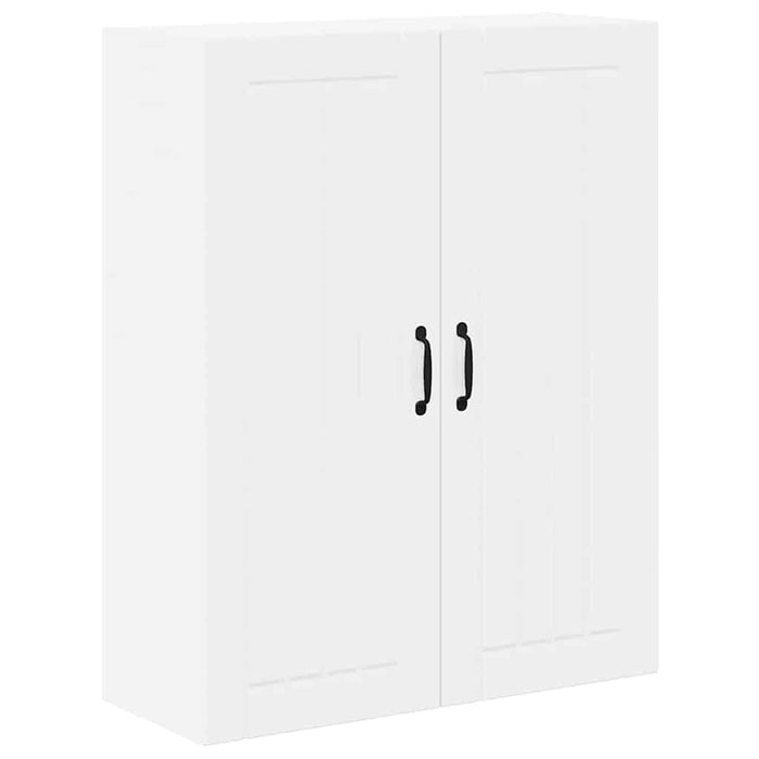 Kitchen Wall Cabinet Glossy Look White 80 X 31 X 100 Cm Nnpoak